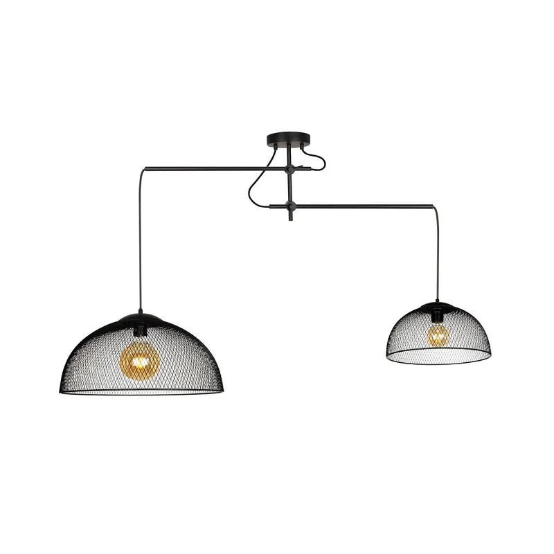 Lampa suspendata GRAPELO - Negru