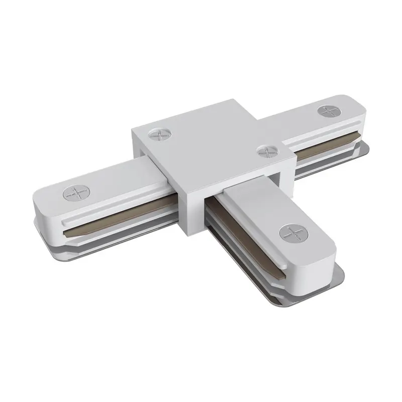 Conector tip 'T' sina UNITY - Alb