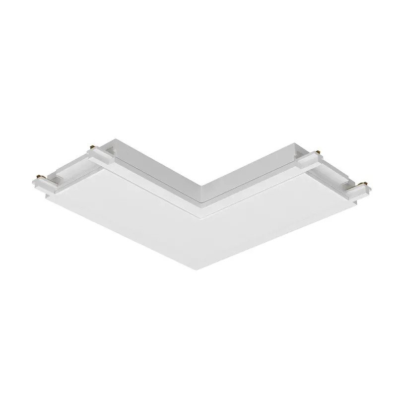 Conector tip 'L' sina magnetica RADITY - Alb