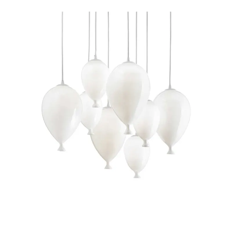 Lampa suspendata LIANO BALLOONS Ø50 CM - Alb