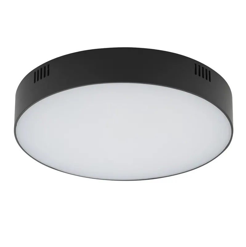 Plafoniera ATWAR ROUND 35W - Negru / Lumina neutra 4000K