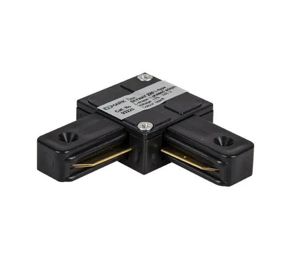 Conector tip L ELMA - Negru