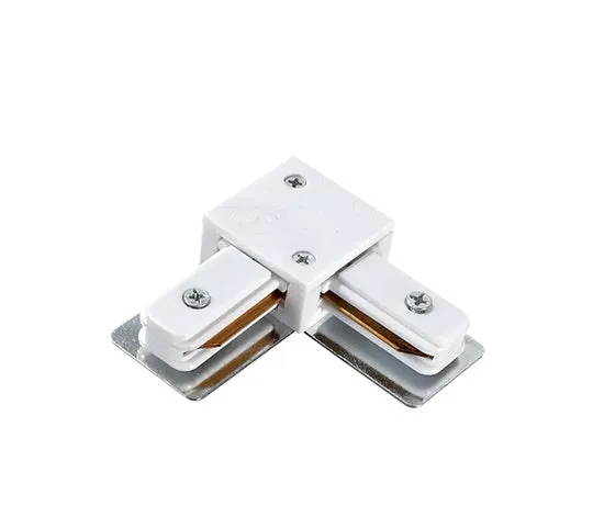 Conector tip L ELMA - Alb