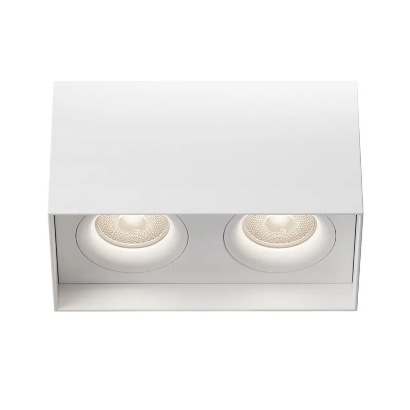 Spot aplicat HALVOR SLIM DOUBLE - Alb