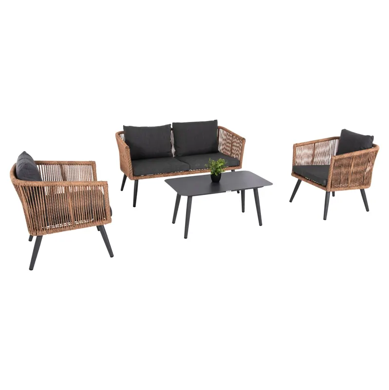 Set pentru exterior GARSIO - Gri inchis