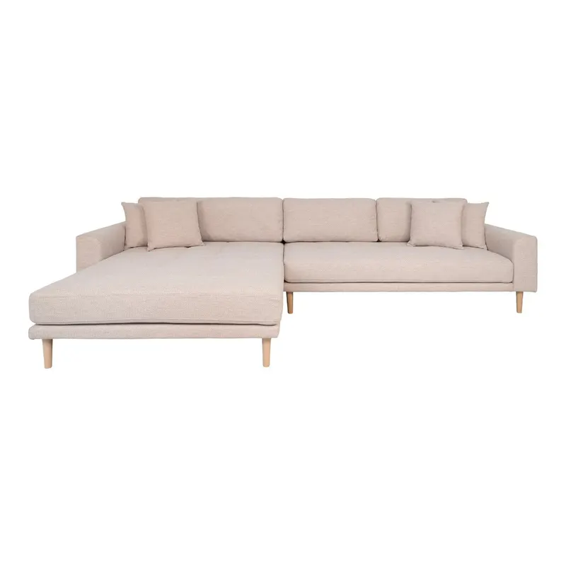 Coltar stanga LIDAS LOUNGE SAND 290 CM - Beige