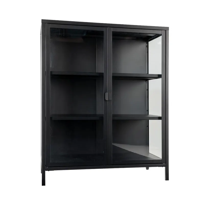 Vitrina CALBOT BLACK 80 x 40 x 101 CM - Default Title