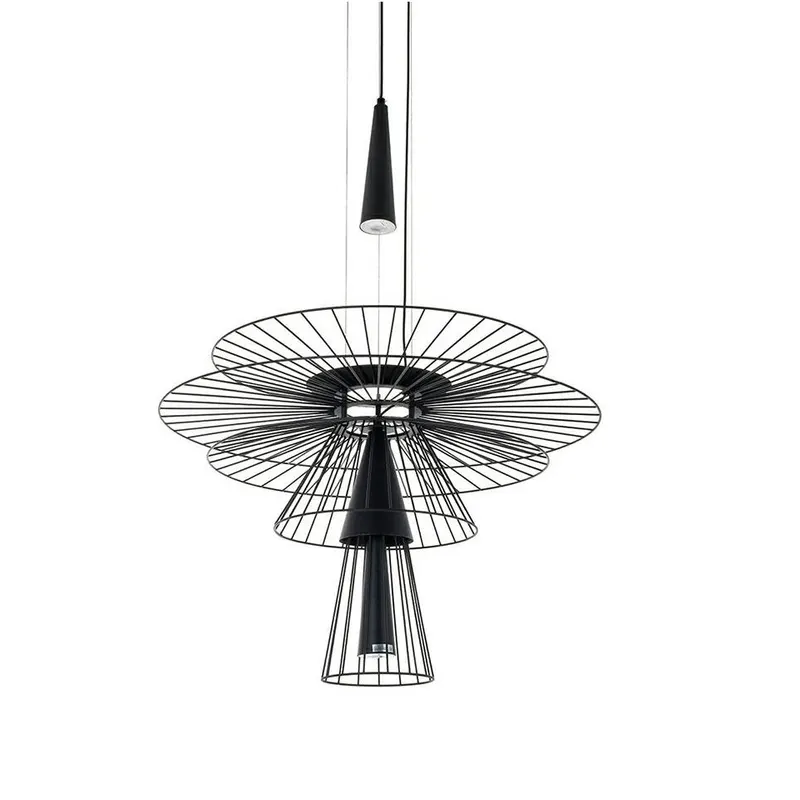 Lampa suspendata SESTA - Negru