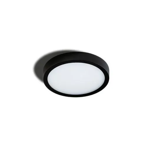 Plafoniera MALTA 18CM 4000K - Negru