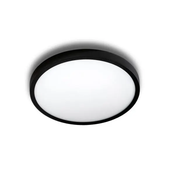 Plafoniera MALTA 30CM 3000K - Negru