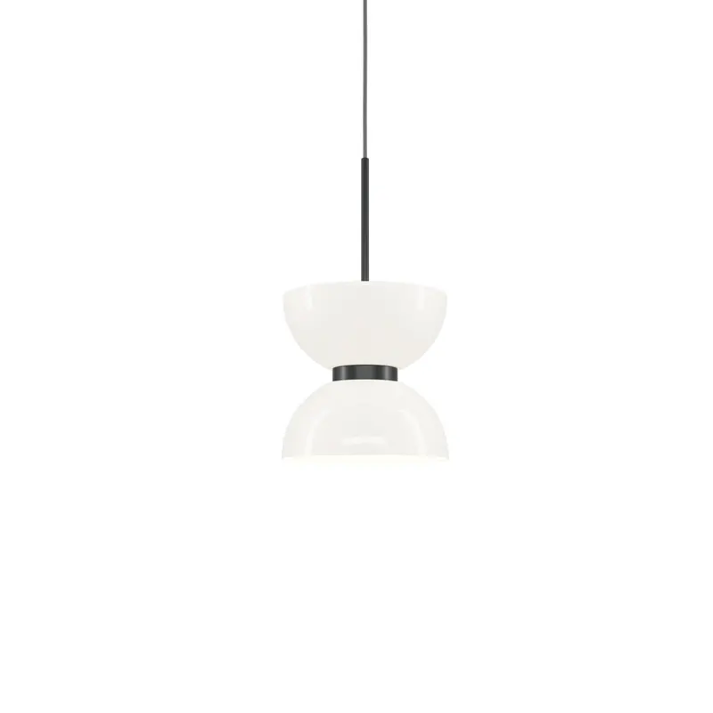 Lampa suspendata MARLOT - Alb/Negru
