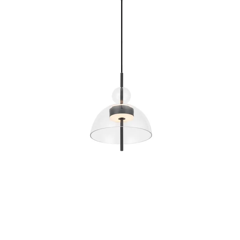 Lampa suspendata ADITOR ROUND - Transparent
