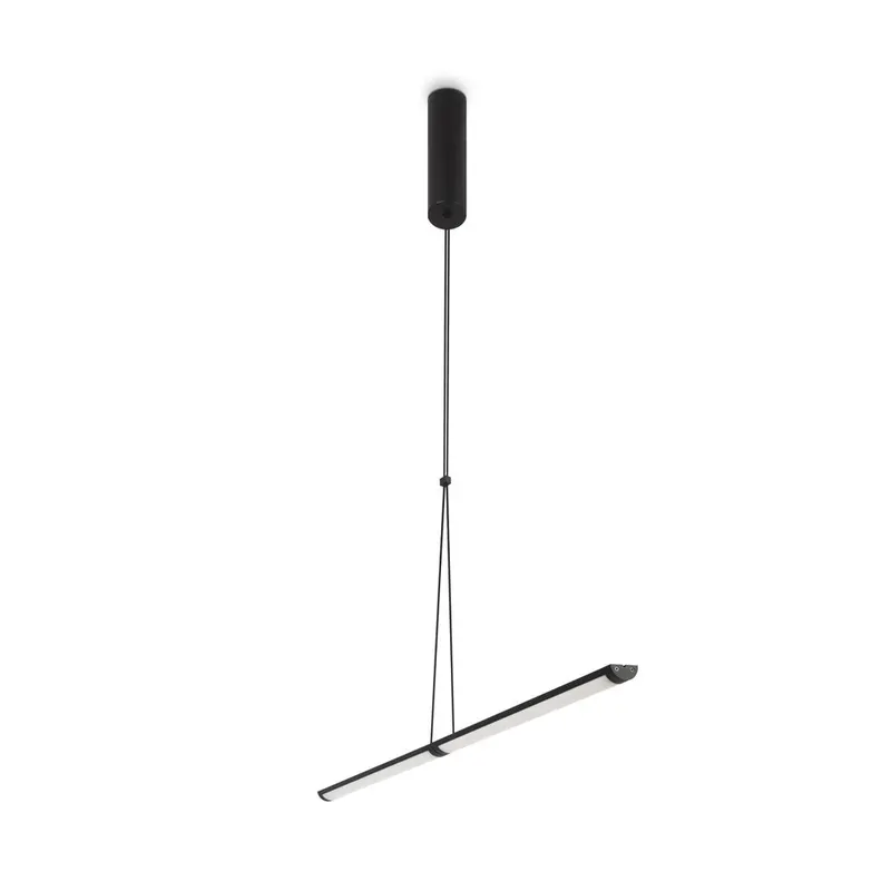 Lampa suspendata ALANIS 44/88CM - Negru
