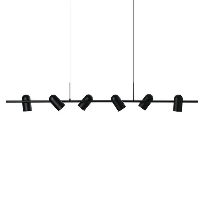 Lampa suspendata VARLIS LINIAR - Negru