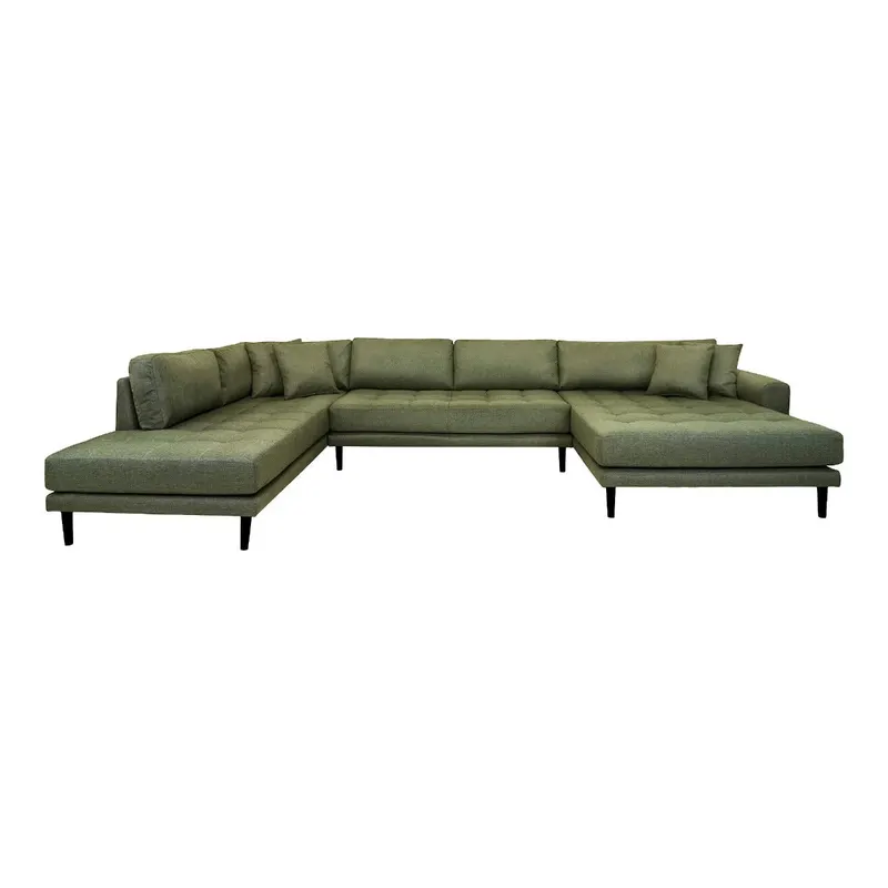 Coltar dreapta LIDAS U OLIVE GREEN 370 CM - Olive