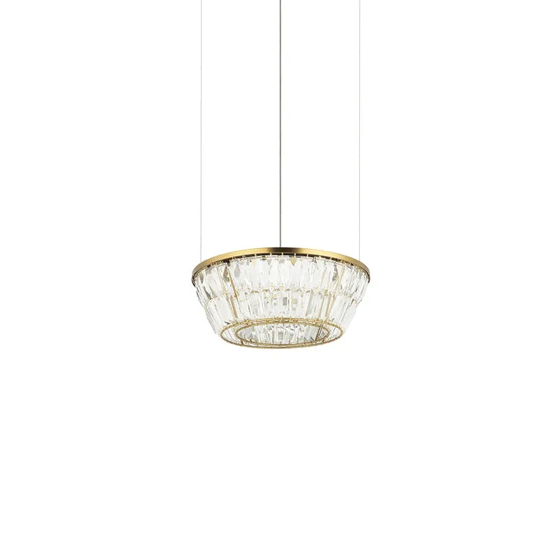 Lampa suspendata dimabila LARIS ANTIQUE BRASS 27W - Default Title