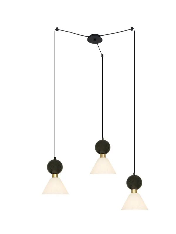 Lampa suspendata PAVALO - Negru