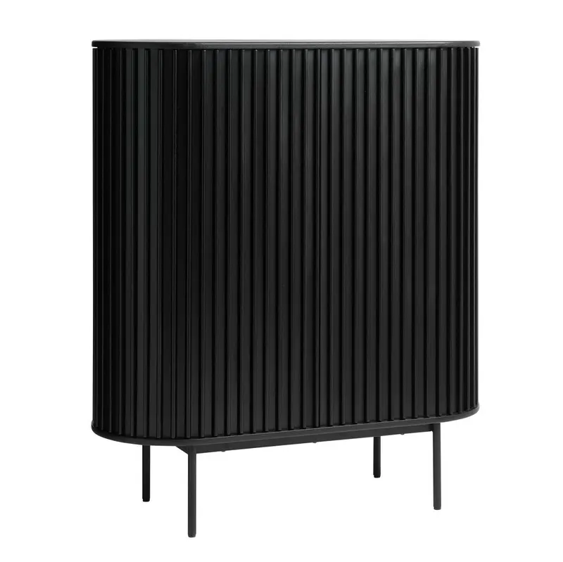 Cabinet NUBE BLACK 110 x 45 x 125 CM - Default Title