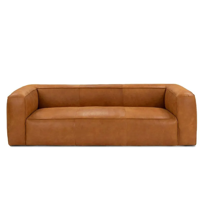 Canapea 3 locuri FRODAR 230 CM - Maro