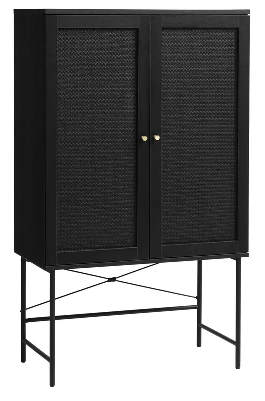 Cabinet VAROLA 80 x 40 x 135 CM - Negru