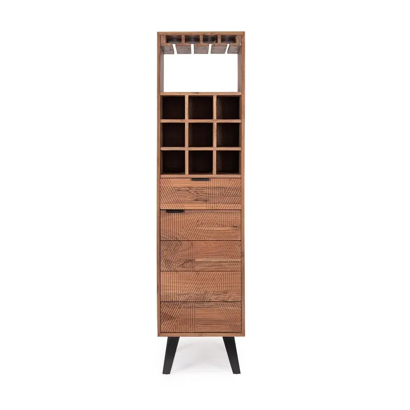 Cabinet de vinuri ISAR 45 x 40 x 180 CM - Lemn