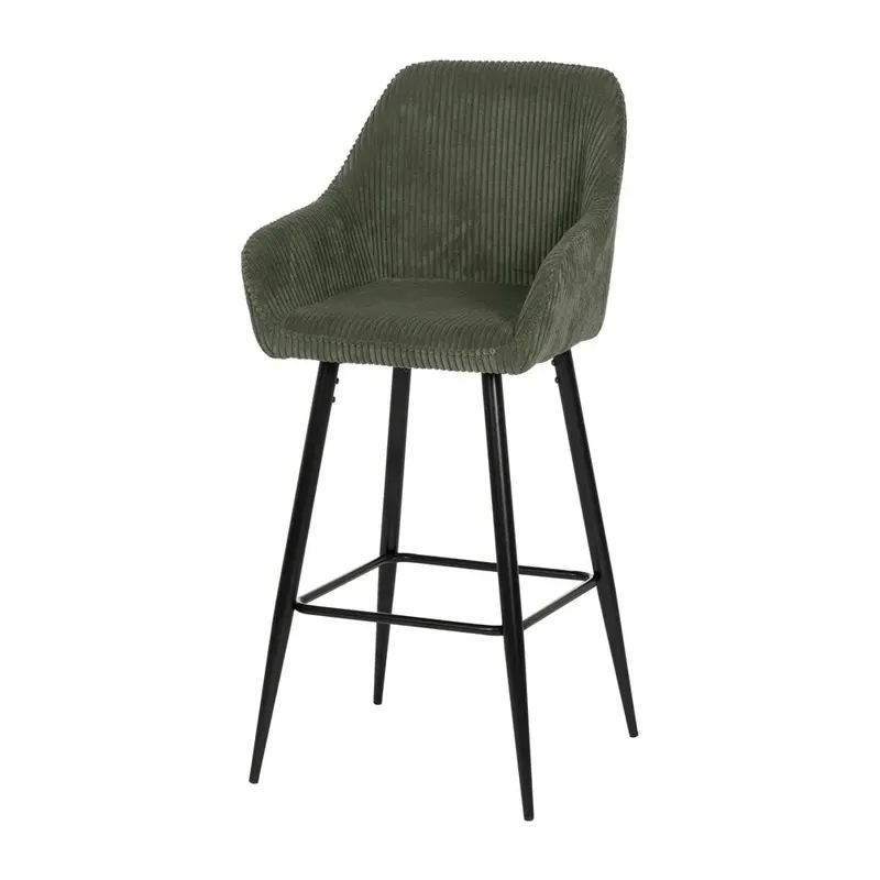 Scaun de bar MOLIS H75 CM - Verde