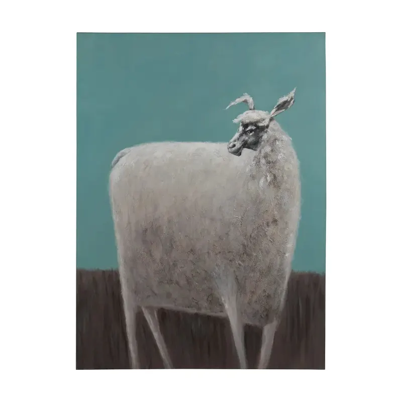 Tablou FARMA SHEEP 90 x 120 CM - Default Title