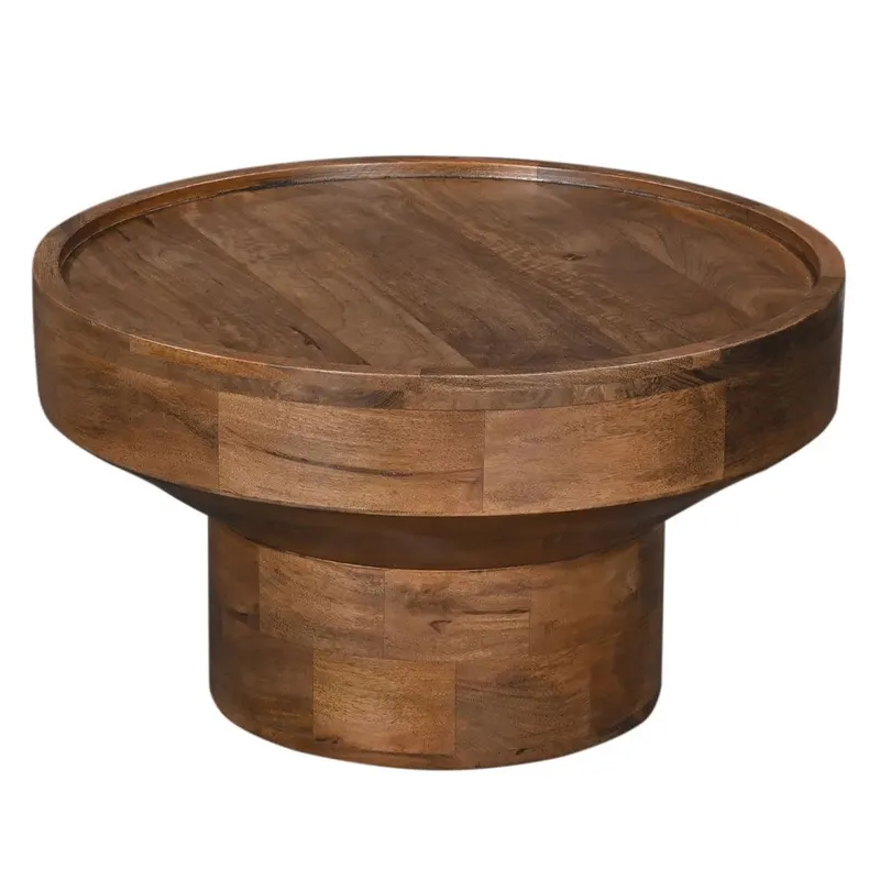 Masuta de cafea GARENA Ø70 x 40 CM - Lemn