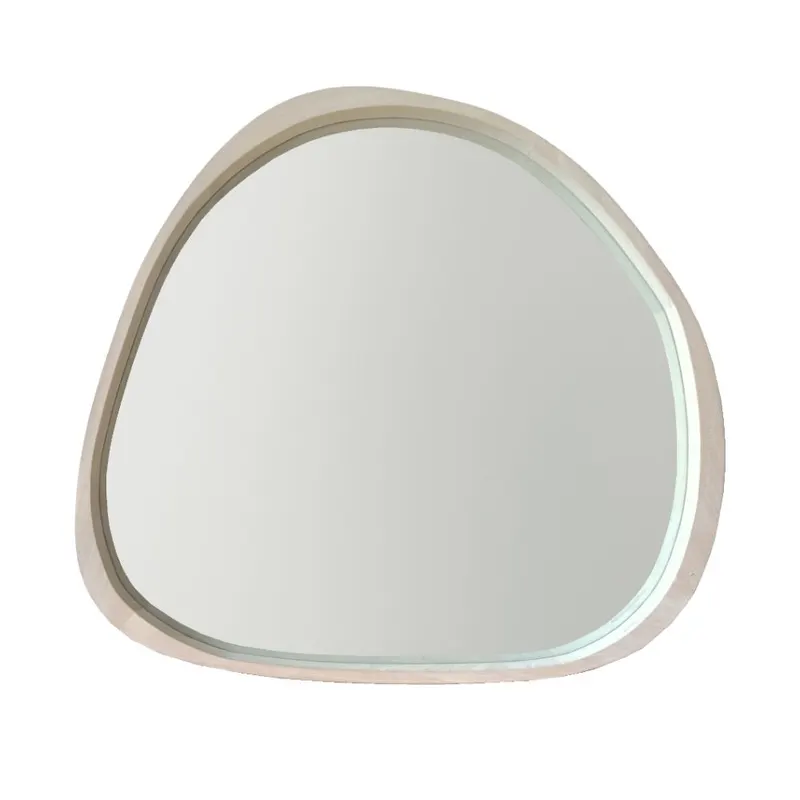 Oglinda de perete SALEDA 77 x 71 CM - Lemn