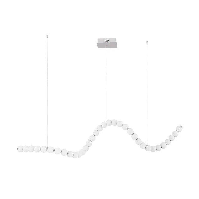 Lampa suspendata dimabila PERLA 167CM - Chrom