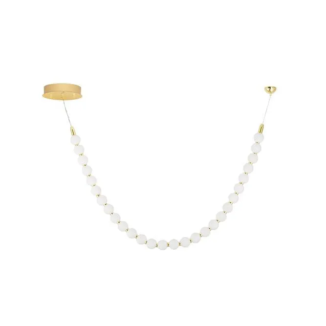Lampa suspendata PERLA 116CM - Gold