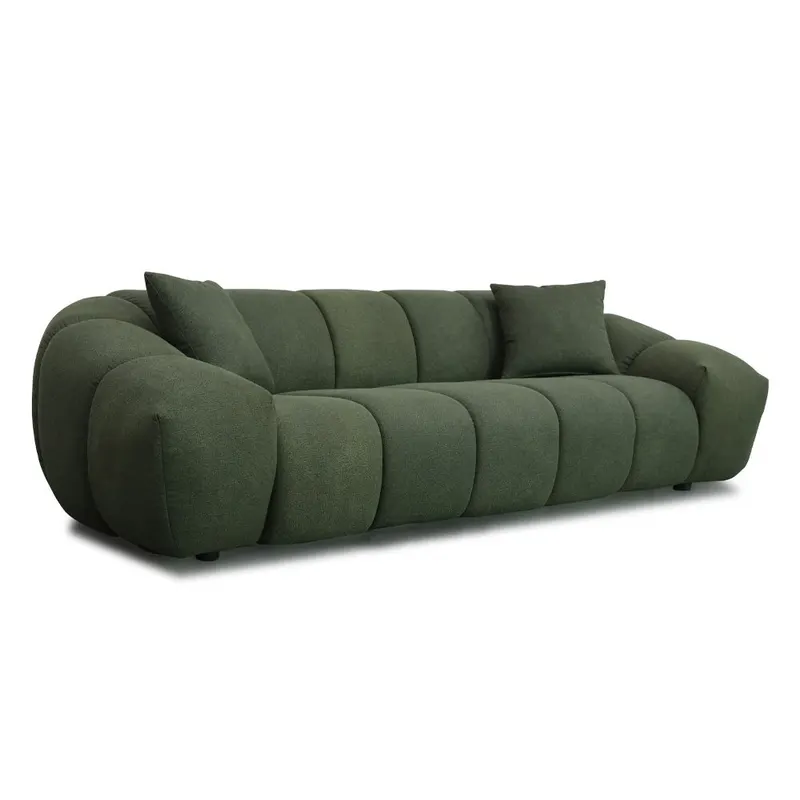 Canapea 3 locuri RANOVA 255 CM - Verde