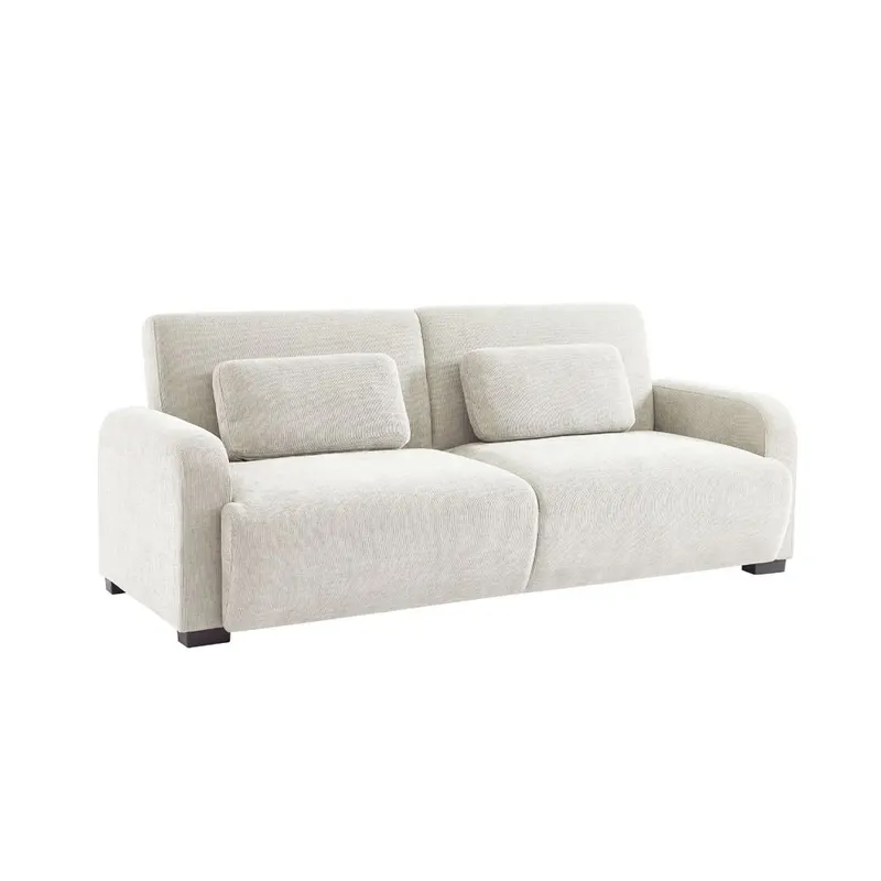 Canapea extensibila 3 locuri UMBERO 213 CM - Cream