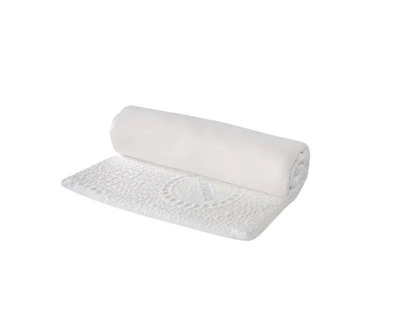 Topper Bedora Ice Touch 180x200 cm, memory foam, moale, 4 cm, husa detasabila, lavabila, antialergica