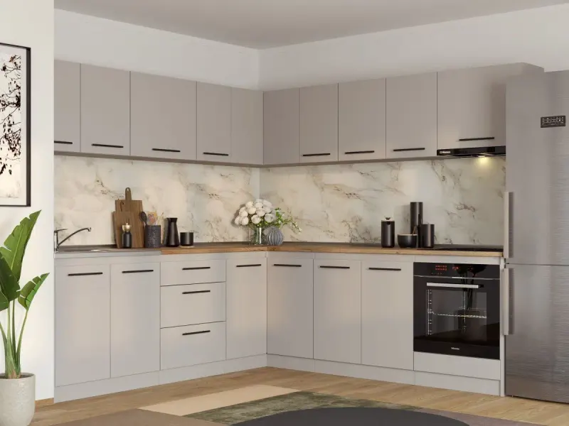Set Mobila Bucatarie Colt Linea 240*240 Casmir C23