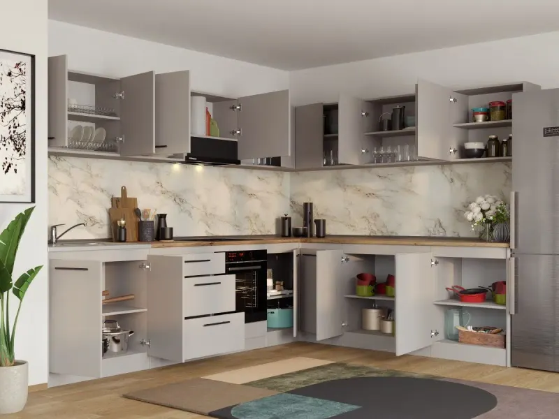 Set Mobila Bucatarie Colt Linea 300*240 Casmir C22 — imaginea 3