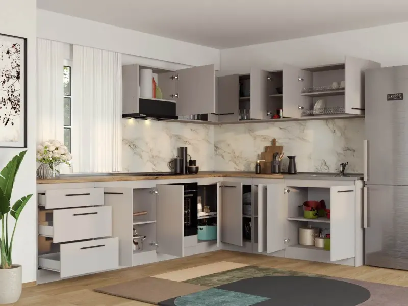 Set Mobila Bucatarie Colt Linea 300*220 Casmir C19 — imaginea 3