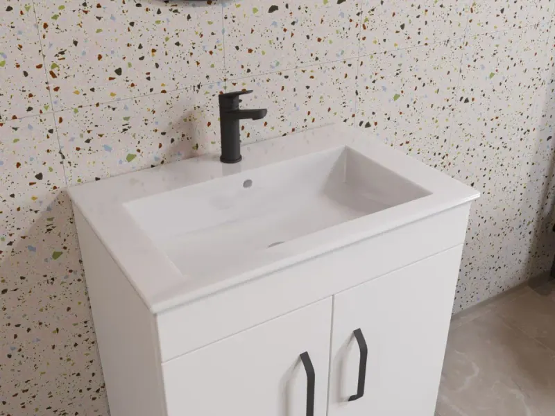 Set Masca Baie + Chiuveta 650 + Oglinda Rotunda Albio — imaginea 3