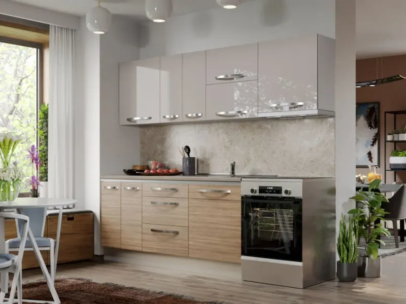 Set Mobila Bucatarie Italia 240 cm C12