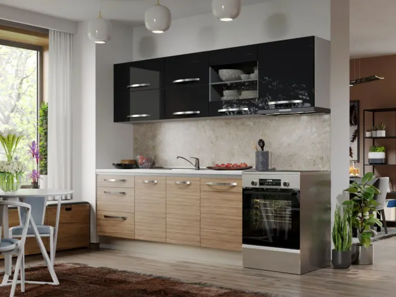 Set Mobila Bucatarie Italia 260 cm C8
