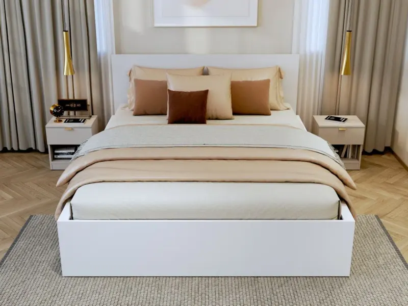 Set Mobila Dormitor Bej / Casmir Auris C10 — imaginea 2