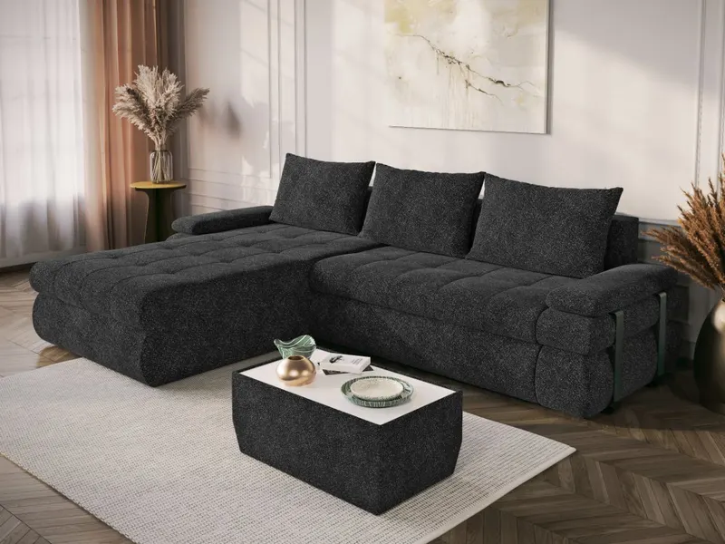 Coltar Extensibil Molly Plusat Gri Inchis