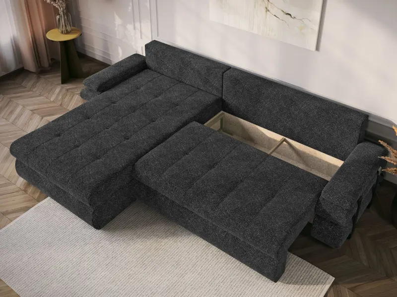 Coltar Extensibil Molly Plusat Gri Inchis — imaginea 3