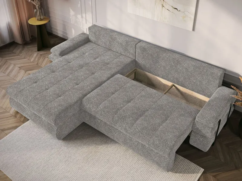 Coltar Extensibil Molly Plusat Gri Deschis — imaginea 3