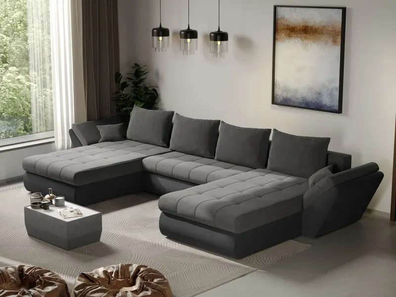 Coltar U Extensibil Rawa Gri Deschis / Gri — imaginea 2
