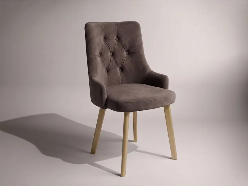 Scaun Talin Tapitat Maro Maro / Stejar