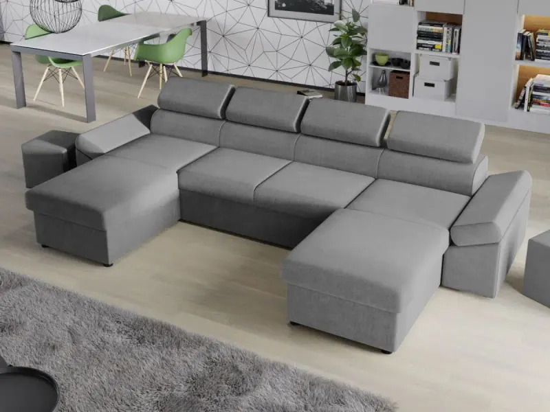 Coltar U Extensibil Jamaica gri deschis
