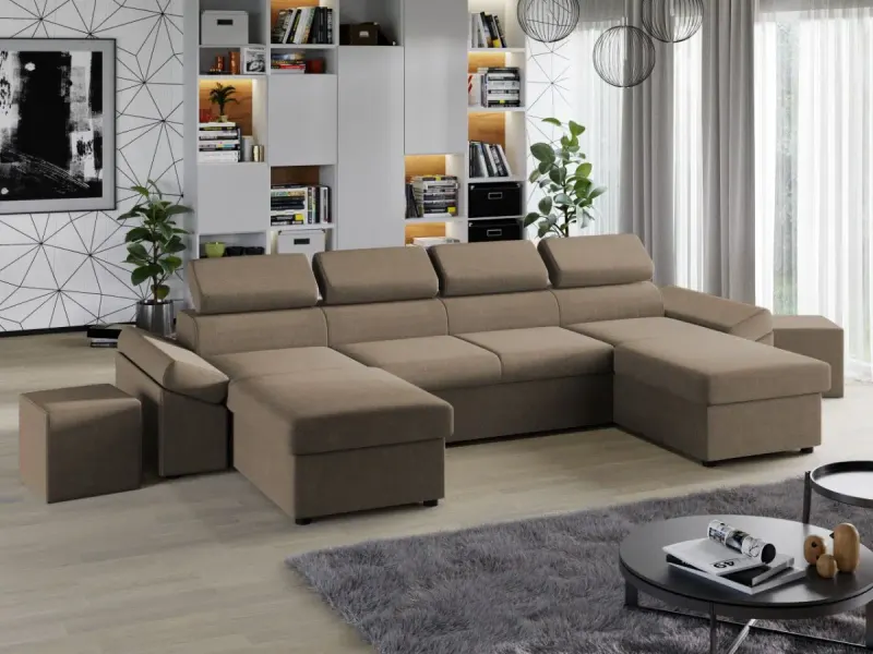 Coltar U Extensibil Jamaica cappuccino — imaginea 2