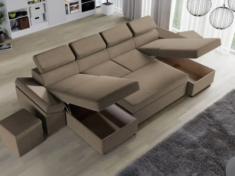 Coltar U Extensibil Jamaica cappuccino — imaginea 3