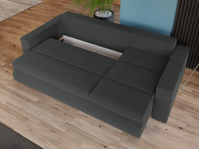 Coltar Extensibil Rita Gri — imaginea 3